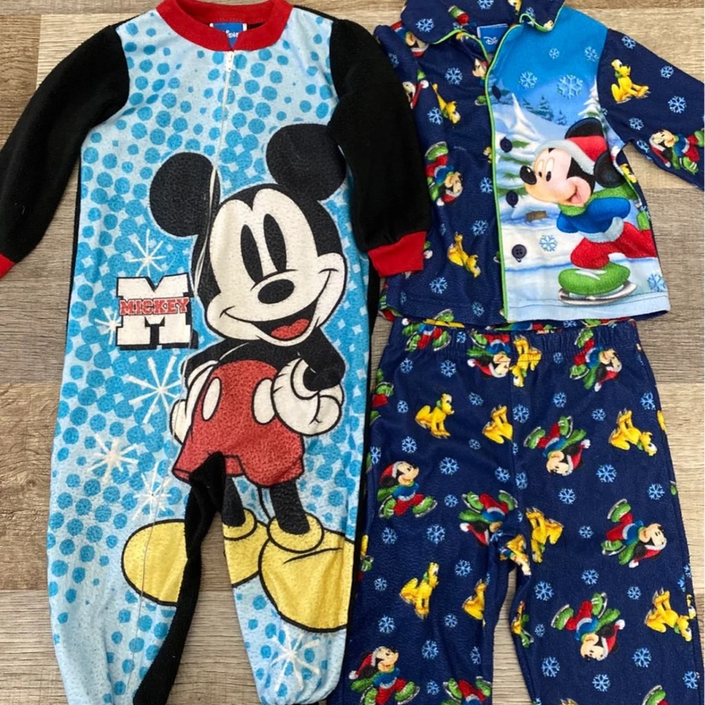 18M Winter Mickey Mouse PJs